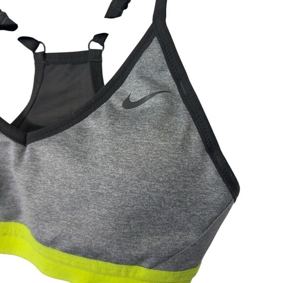 Nike Pro GREY Indy Sports Bra Dri-Fit small - Picture 4 of 11